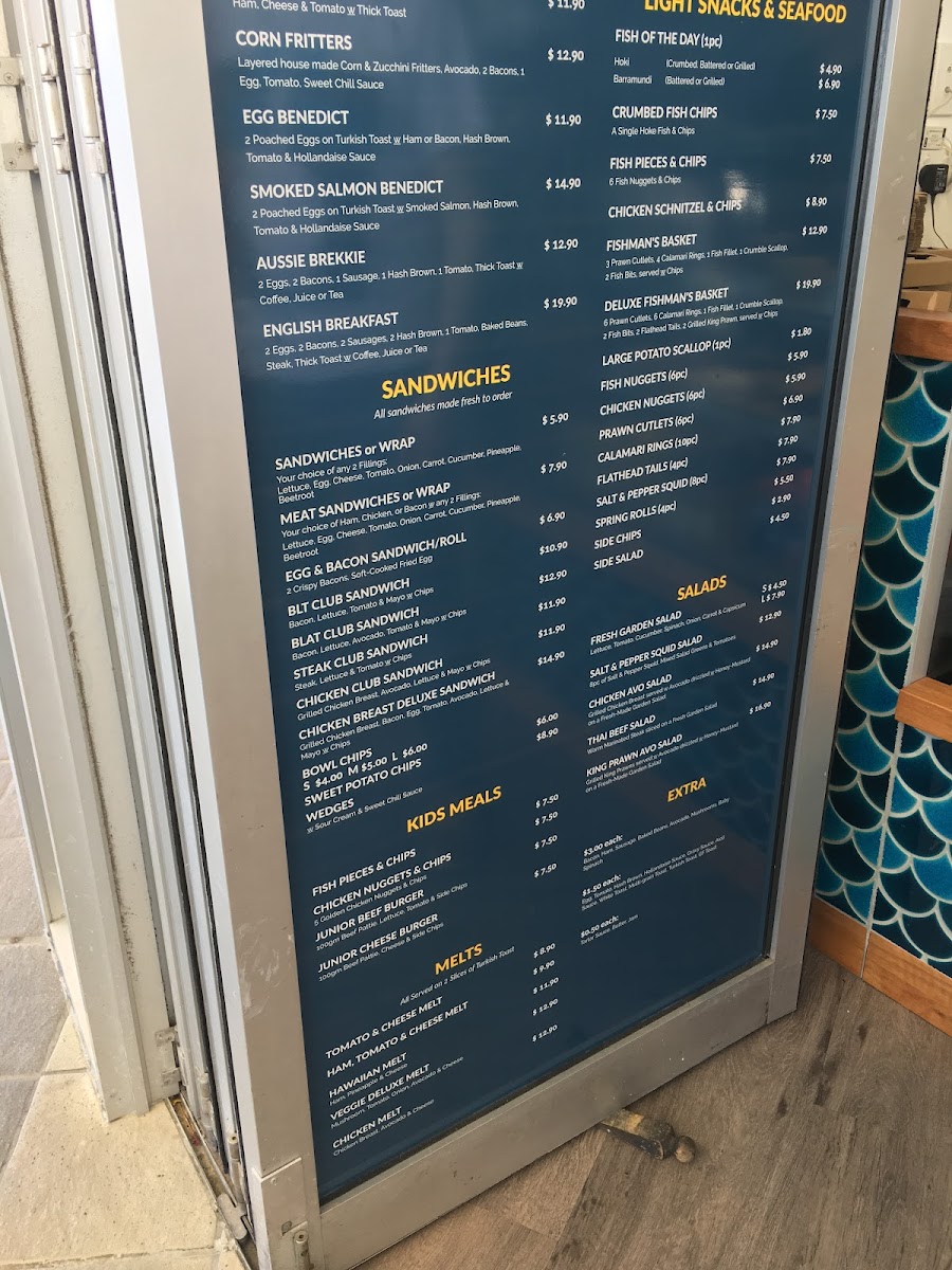 Beach Cafe Menu - Image 2